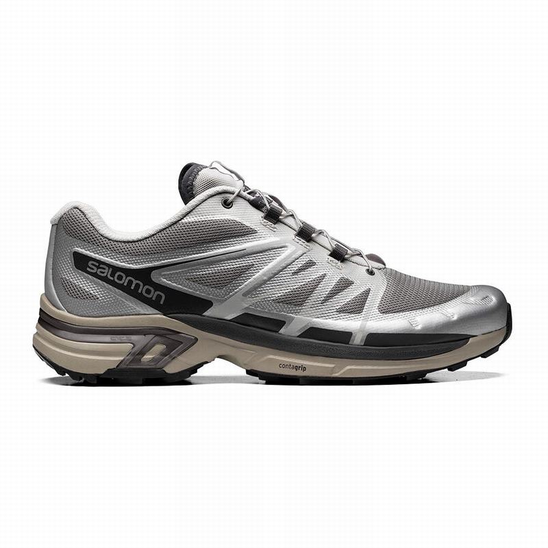 Salomon XT-WINGS 2 Zapatillas Trail Running Hombre - Plateadas / Gris - Colombia (23780-NOLT)